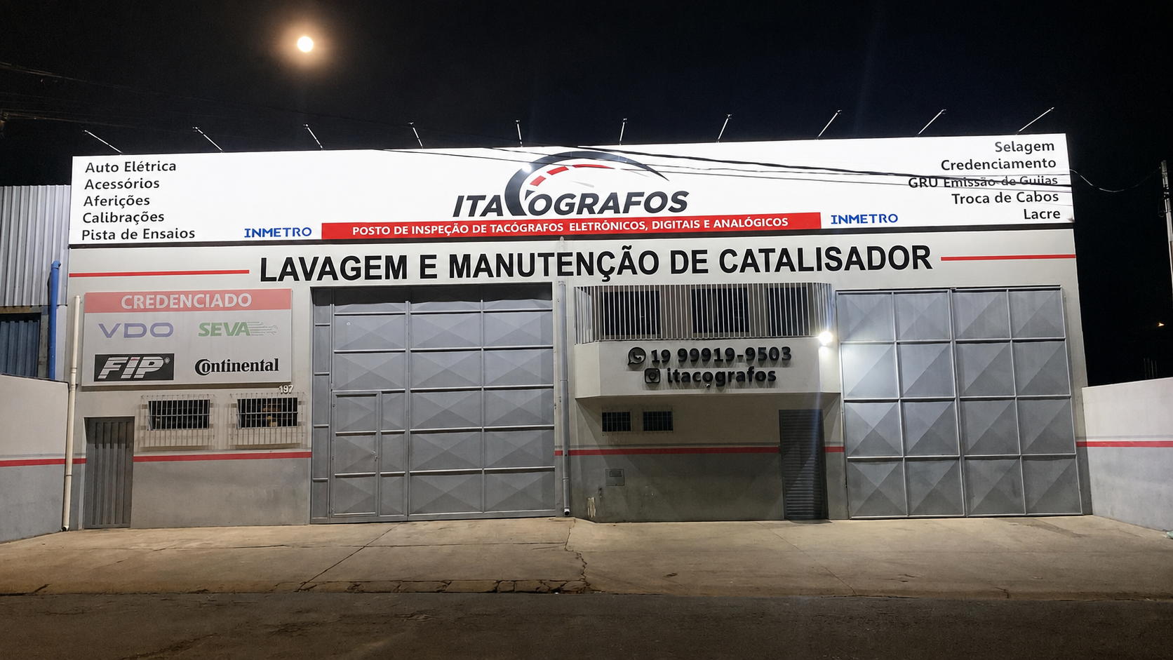 Fachada Itacógrafos Itapira